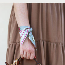Load image into Gallery viewer, Southwest Ditsy Floral Lil Twilly Scarf 33" | Wrist Scarf