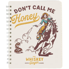 Load image into Gallery viewer, Don't Call Me Honey Spiral Notebook