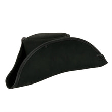 Load image into Gallery viewer, Genuine Leather Tricorn Pirate Hat - Style Blackbeard