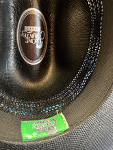 Load image into Gallery viewer, JUSTIN BLACK BANGORA STRAW 218