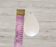 Load image into Gallery viewer, Earrings, Wood teardrops