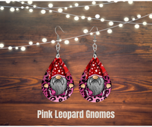 Load image into Gallery viewer, Earrings, Wood teardrops