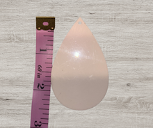 Load image into Gallery viewer, Earrings, Wood teardrops