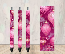 Load image into Gallery viewer, Pink Christmas Pens
