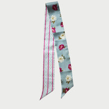 Load image into Gallery viewer, Southwest Ditsy Floral Lil Twilly Scarf 33" | Wrist Scarf
