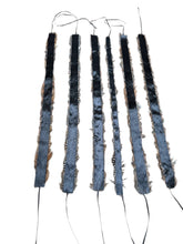 Load image into Gallery viewer, Feather hat band with strap
