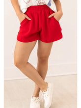 Load image into Gallery viewer, Red Knit Shorts
