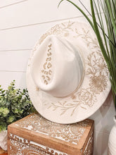 Load image into Gallery viewer, Engraved Floral &amp; Leopard Hat
