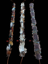 Load image into Gallery viewer, Feather hat band with strap

