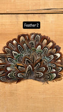 Load image into Gallery viewer, IRON ON FEATHER FANS FOR TRUCKER HATS AND COWBOY HATS
