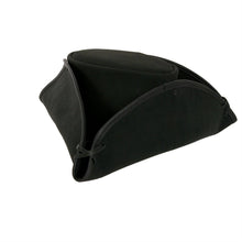 Load image into Gallery viewer, Genuine Leather Tricorn Pirate Hat - Style Blackbeard
