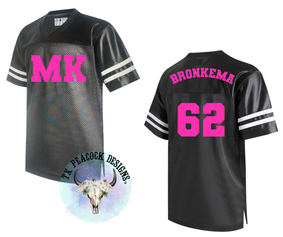 Custom Football Jerseys - Katie B