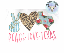 Load image into Gallery viewer, Peace, Love, Texas
