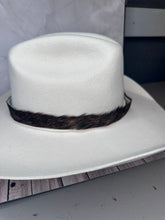 Load image into Gallery viewer, Natural Edge Cowhide Hat Bands
