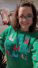 Load image into Gallery viewer, Pre-Order FA LA LA Sequins Sweatshirt
