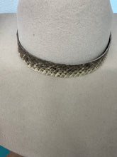 Load image into Gallery viewer, Diamondback Rattlesnake Skin Hat Band
