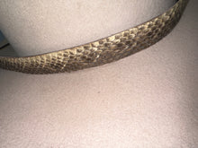 Load image into Gallery viewer, Diamondback Rattlesnake Skin Hat Band
