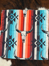 Load image into Gallery viewer, Aztec Bull Mini Wild Rag
