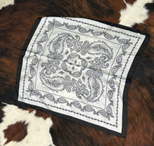 Load image into Gallery viewer, Multi Colored Paisley Mini Wild Rags
