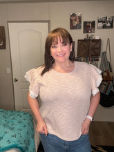 Load image into Gallery viewer, Dusty Rose with Ruffle sleeves
