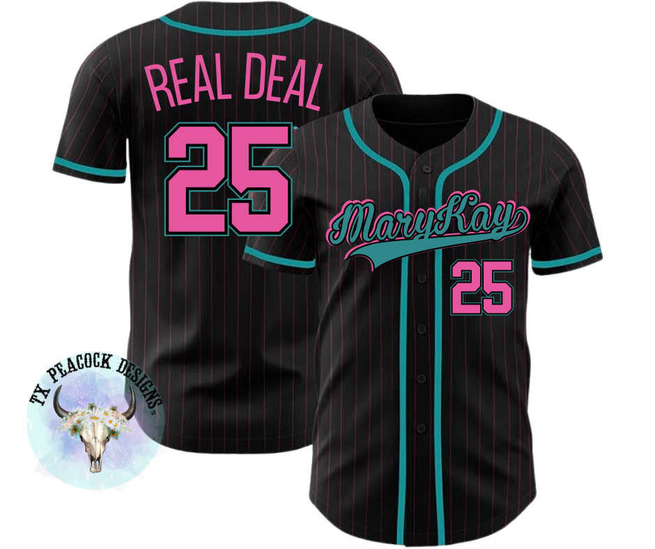 Custom Baseball Jerseys - Missy (Real Deal)