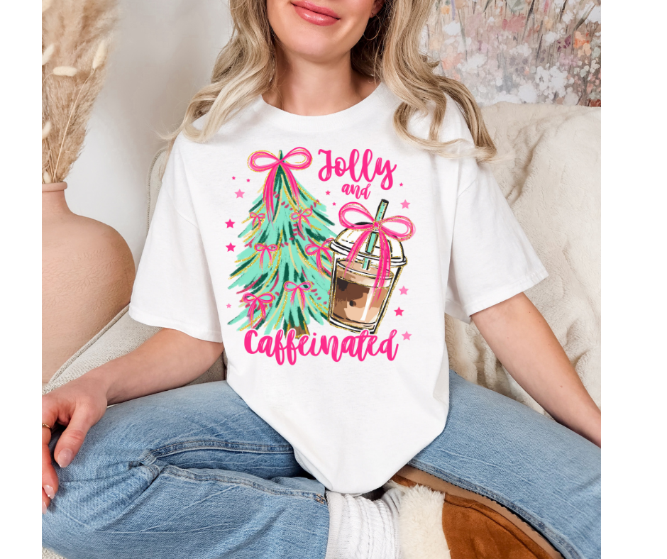 2025 Jolly and Caffeinated Shirt