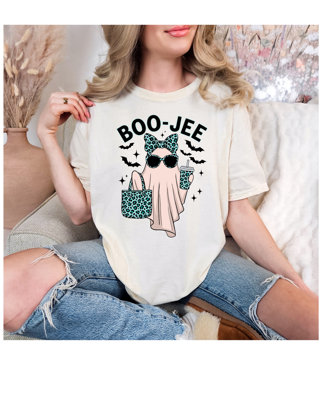 Boo-Jee Teal Ghost - Custom for Client