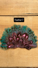 Load image into Gallery viewer, IRON ON FEATHER FANS FOR TRUCKER HATS AND COWBOY HATS
