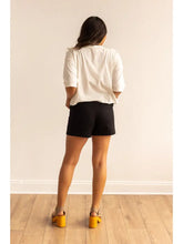 Load image into Gallery viewer, Linen Shorts - Black
