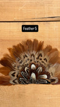 Load image into Gallery viewer, IRON ON FEATHER FANS FOR TRUCKER HATS AND COWBOY HATS

