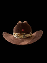 Load image into Gallery viewer, Feather hat band with strap
