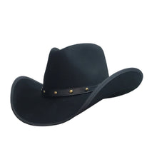 Load image into Gallery viewer, DURANGO STAMPEDE BLACK 5X WOOL
