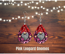 Load image into Gallery viewer, Earrings, Wood teardrops
