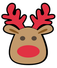 Load image into Gallery viewer, Rudolph Keychain
