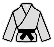 Load image into Gallery viewer, Karate/Jit Jitsu Uniform Acrylic Keychain
